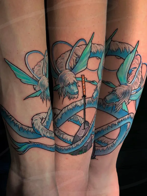 color japanese татуировка на forearm #52430 | Тату мастер Юлия Штильман