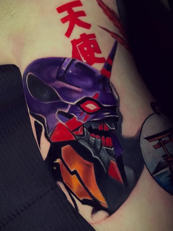 color anime татуировка на upper arm #52431 | Тату мастер Юлия Штильман