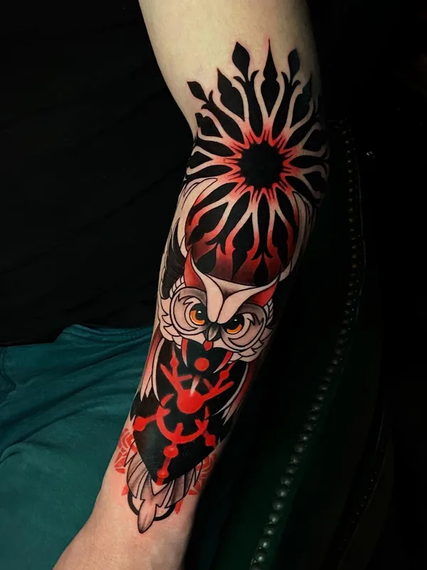 color neo traditional татуировка на forearm #52427 | Тату мастер Юлия Штильман