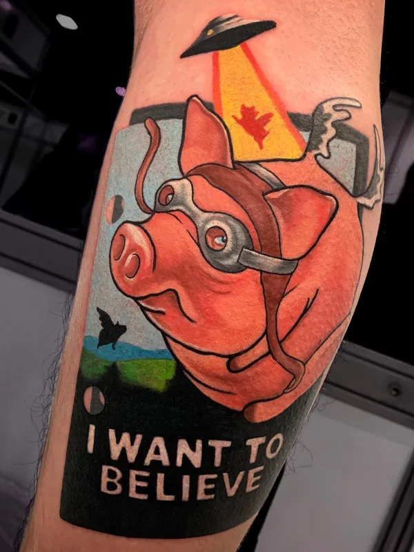 color illustrative татуировка на forearm #52428 | Тату мастер Юлия Штильман