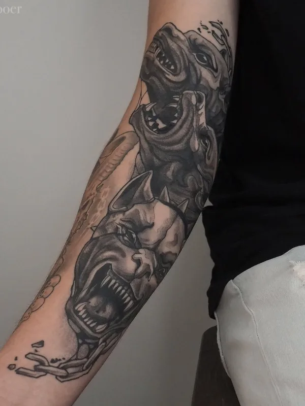 black and grey black and grey татуировка на forearm #52474 | Тату мастер Виолетта Важничая