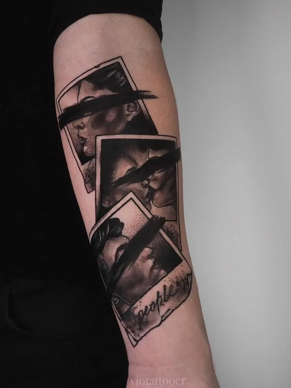 black and grey black and grey татуировка на forearm #52476 | Тату мастер Виолетта Важничая