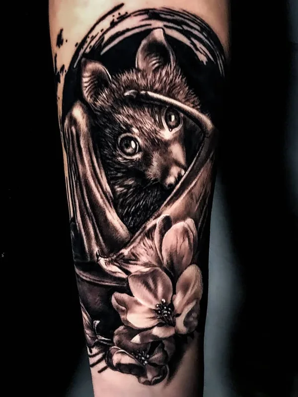 black and grey realism татуировка на forearm #52484 | Тату мастер Julia TESL