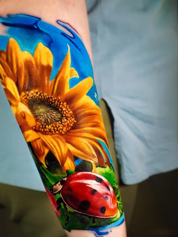 color realism татуировка на forearm #52491 | Тату мастер Julia TESL
