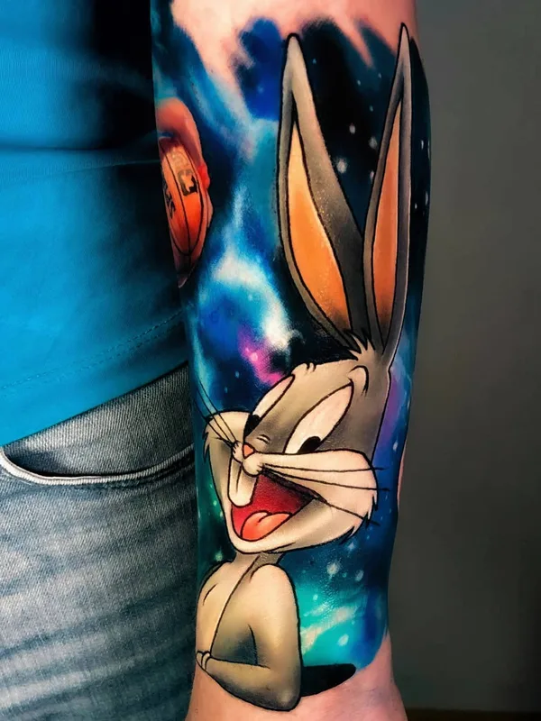 color cartoon татуировка на forearm #52493 | Тату мастер Julia TESL