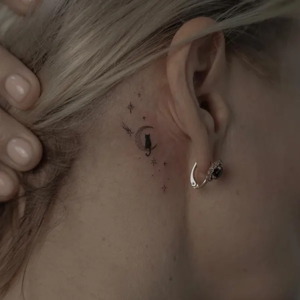 Fine Line tattoo by Лера Шевцова in Ростов-на-Дону