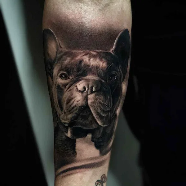 Портретная tattoo by Ganga