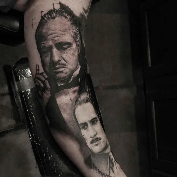 Author's Style tattoo by Kris Busching in New York City