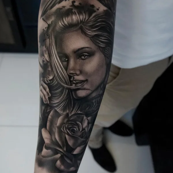 Neo Traditional tattoo by FEDE GAS TATTOO in Zürich