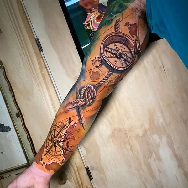 Neo Traditional tattoo by FEDE GAS TATTOO in Zürich