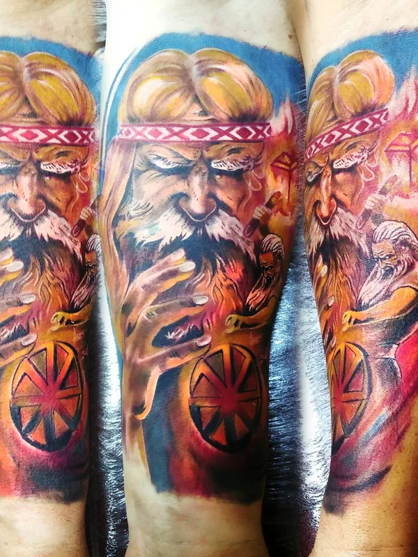 color illustrative татуировка на forearm #30154 | Тату мастер Гафуров Александр