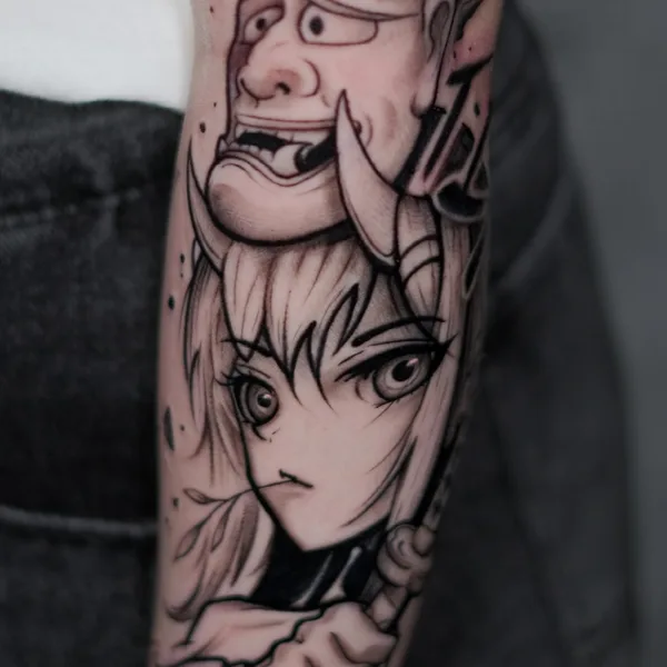 avant-garde tattoo by Константин Киндяков in Красноярск