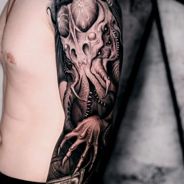 avant-garde tattoo by Константин Киндяков in Красноярск