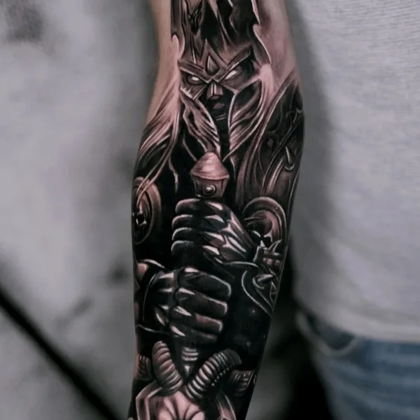 avant-garde tattoo by Константин Киндяков in Красноярск