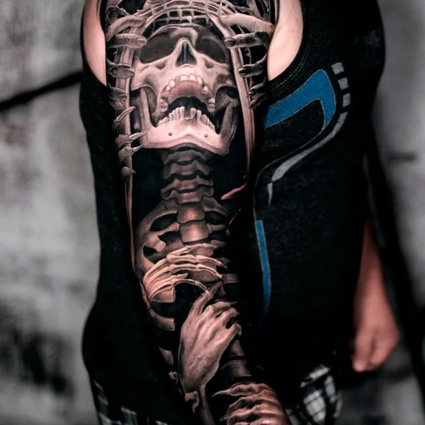 avant-garde tattoo by Константин Киндяков in Красноярск