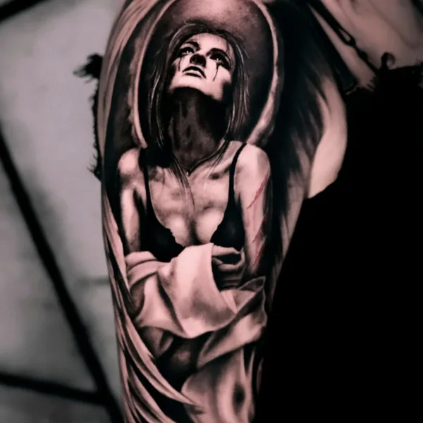 avant-garde tattoo by Константин Киндяков in Красноярск