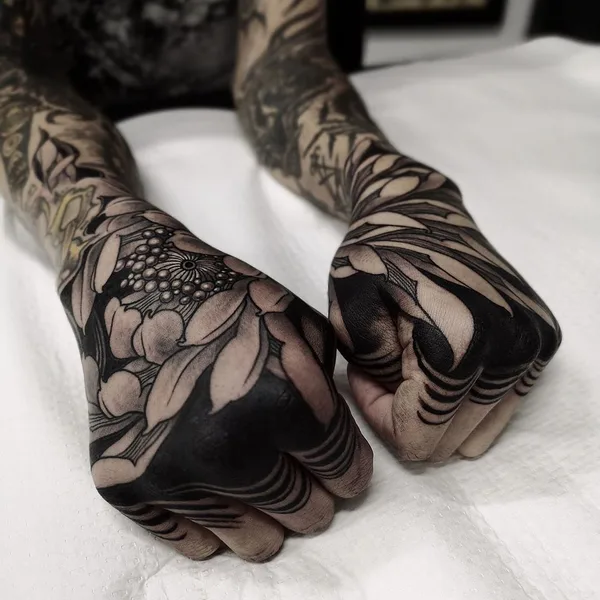 Japanese tattoo by Juvel Vazquez FIBS