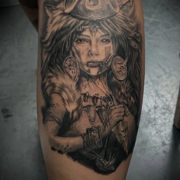 Horror tattoo by Mertim GOKALP in Sydney