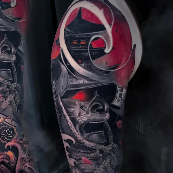Авторская tattoo by Alex Bogdanov in Ташкент