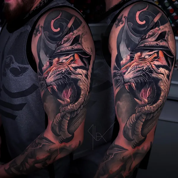 Авторская tattoo by Alex Bogdanov in Ташкент