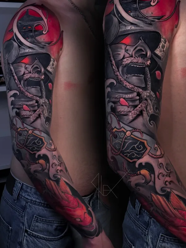 Author's Style tattoo by Alex Bogdanov in Ташкент