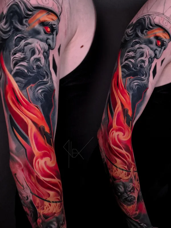 Author's Style tattoo by Alex Bogdanov in Ташкент