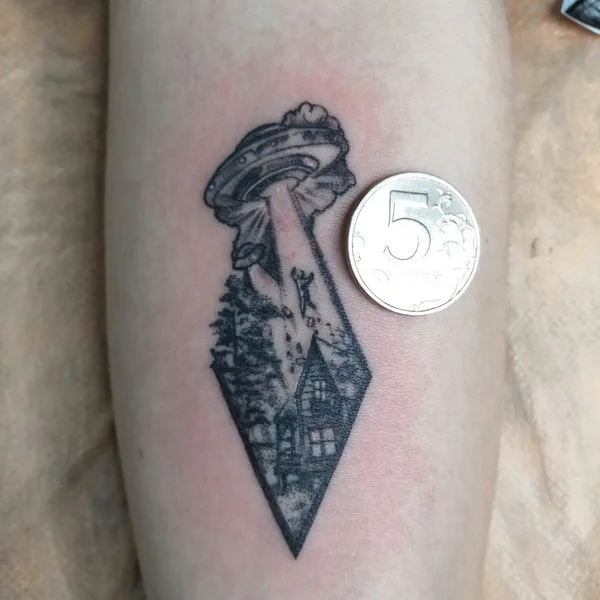 Portrait tattoo by Рузель Ситдыков in Альметьевск