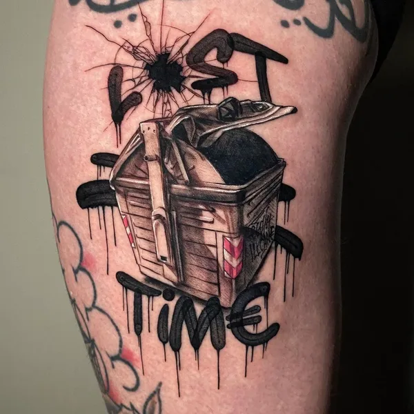 Author's Style tattoo by Daniele IllCane Saponaro in Roma