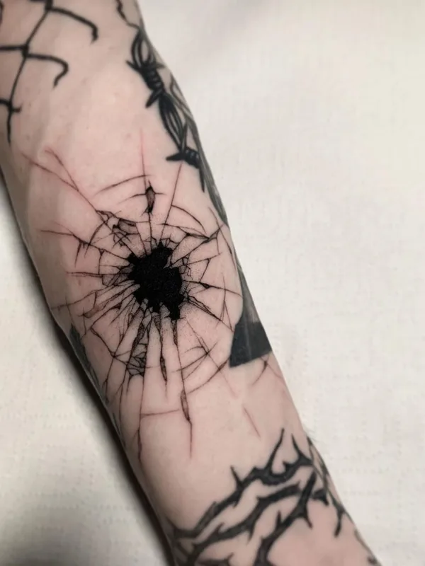 Авторская tattoo by Daniele IllCane Saponaro in Roma