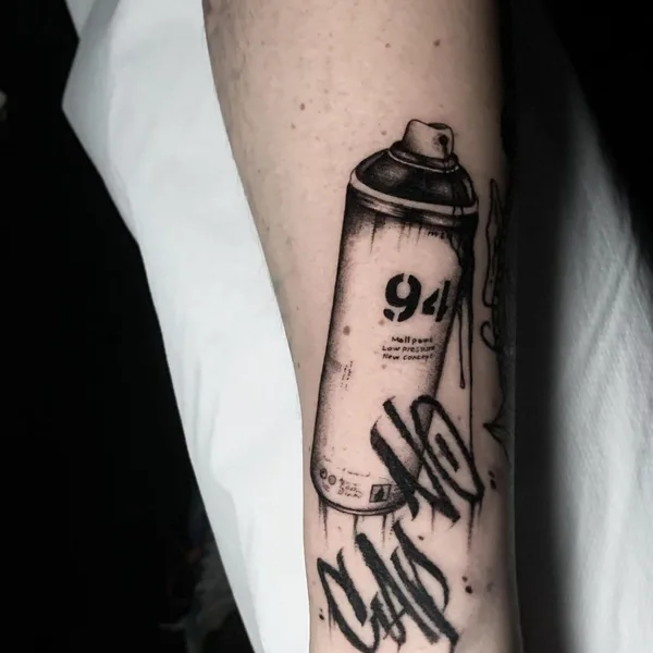 Author's Style tattoo by Daniele IllCane Saponaro in Roma