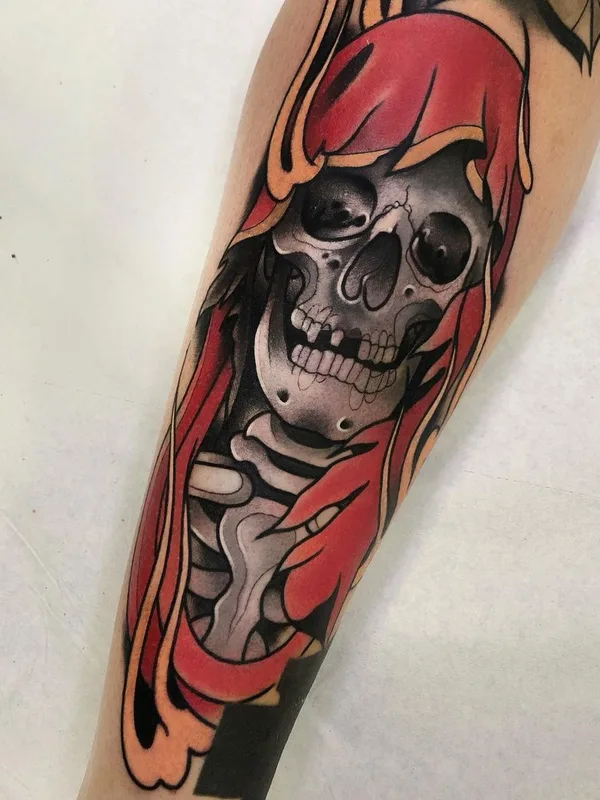 color neo traditional татуировка на forearm #40775 | Тату мастер Kike Esteras