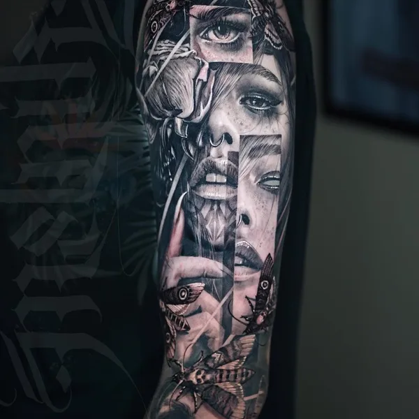 Реализм tattoo by Максим Мельник in Минск