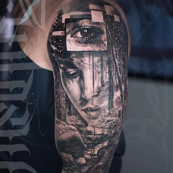 Реализм tattoo by Максим Мельник in Минск