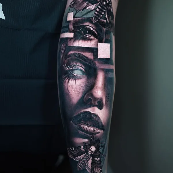 Реализм tattoo by Максим Мельник in Минск