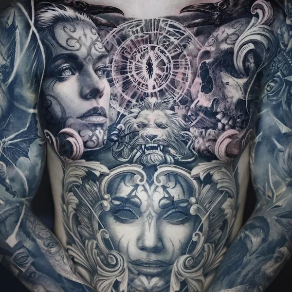 Реализм tattoo by Максим Мельник in Минск