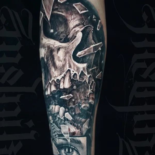 Реализм tattoo by Максим Мельник in Минск