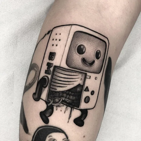 Графика tattoo by El UF in Barcelona