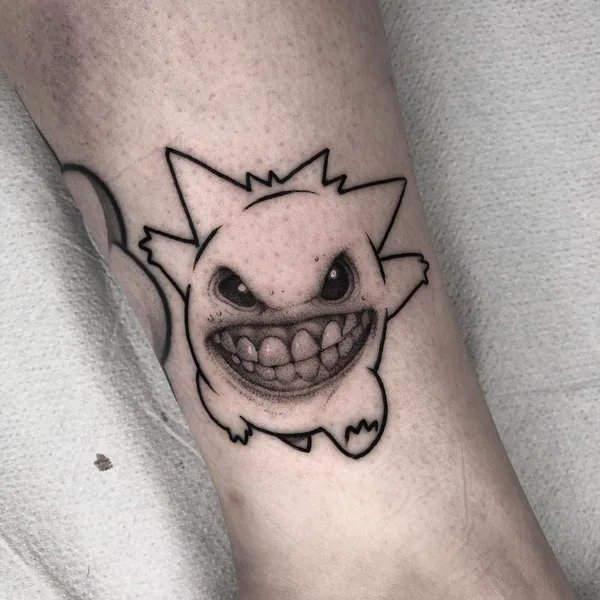 Графика tattoo by El UF in Barcelona