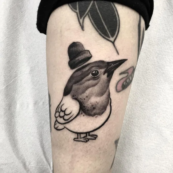 Графика tattoo by El UF in Barcelona