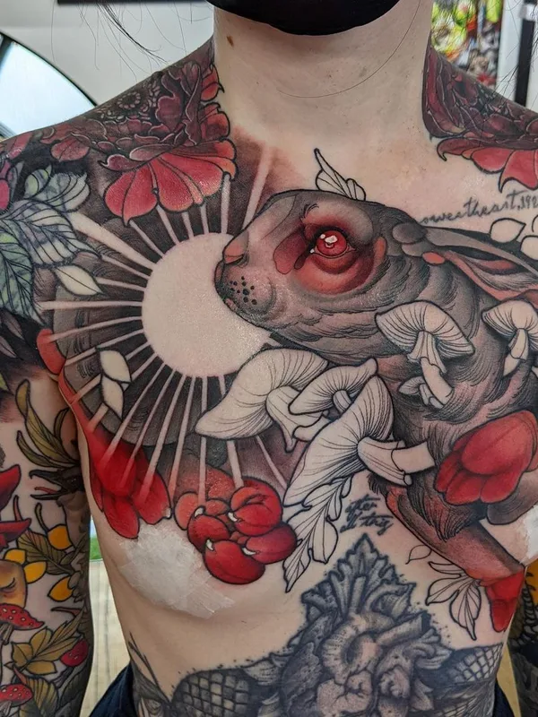 Neo Traditional tattoo by Sneakymitch in Leeds