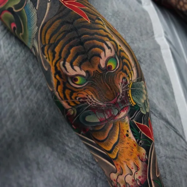 Oriental tattoo by Outlawink Sen