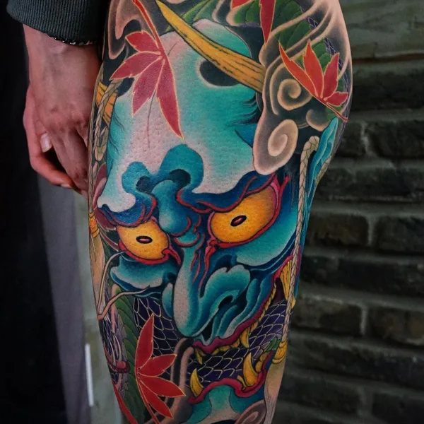 Oriental tattoo by Outlawink Sen