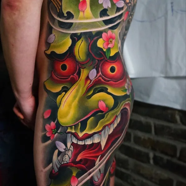 Oriental tattoo by Outlawink Sen
