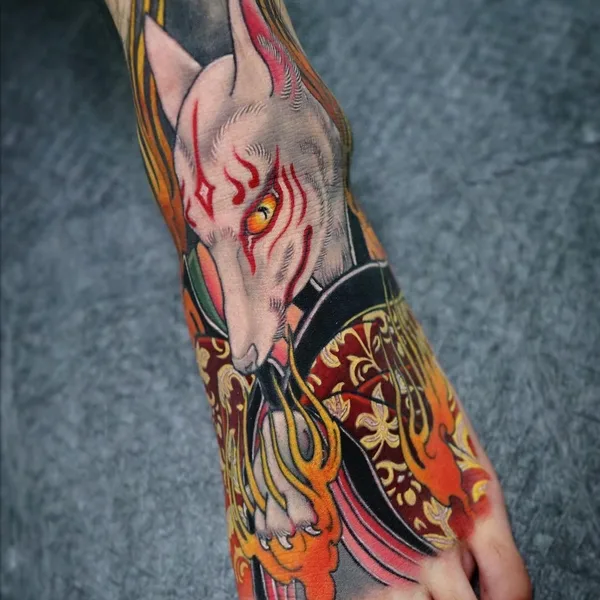 Oriental tattoo by Outlawink Sen