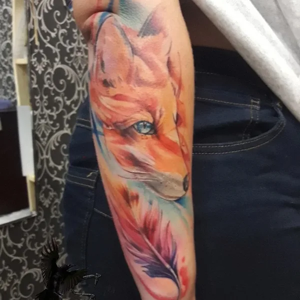 Abstract tattoo by елена семененко in Севастополь