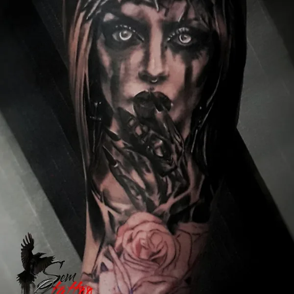 Abstract tattoo by елена семененко in Севастополь