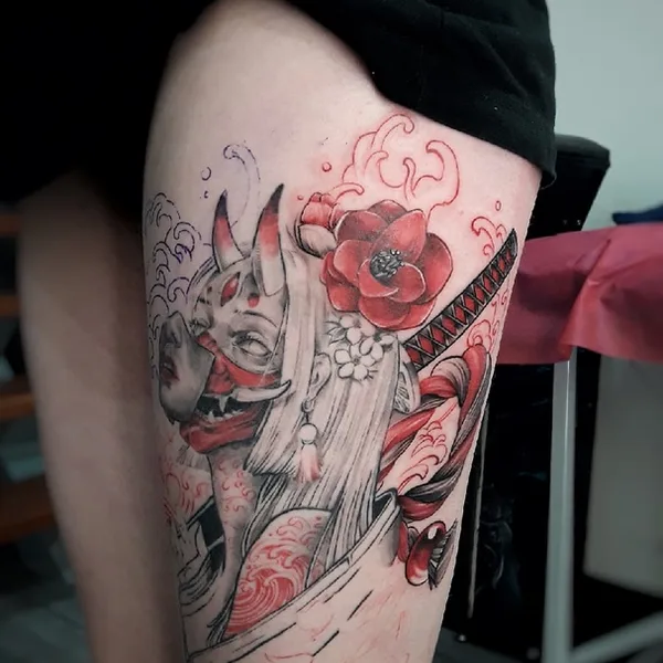 Abstract tattoo by елена семененко in Севастополь