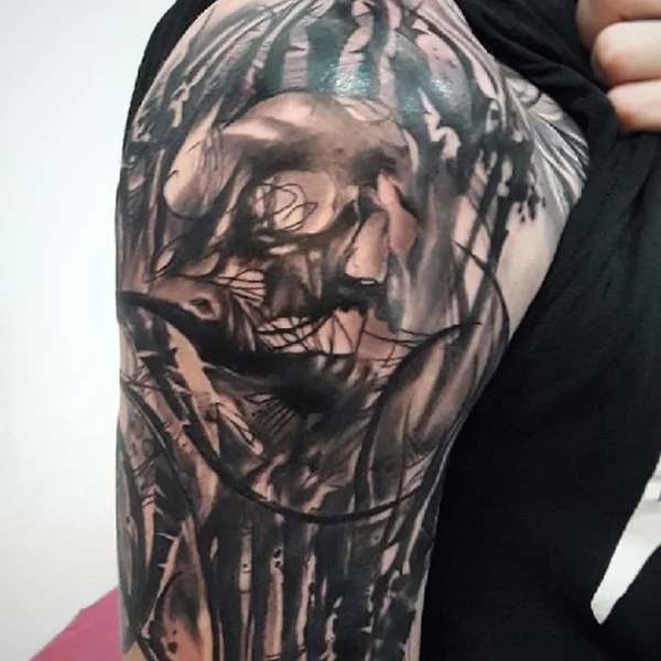 Abstract tattoo by елена семененко in Севастополь