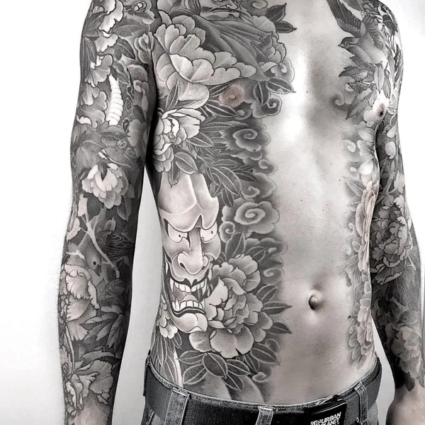 Ботаника tattoo by Niko Inky in Stuttgart