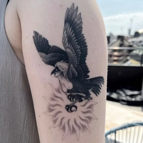 Ботаника tattoo by Niko Inky in Stuttgart